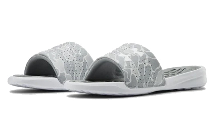 Under Armour Playmaker Diverge Slides Slippers Grey 3022714-101