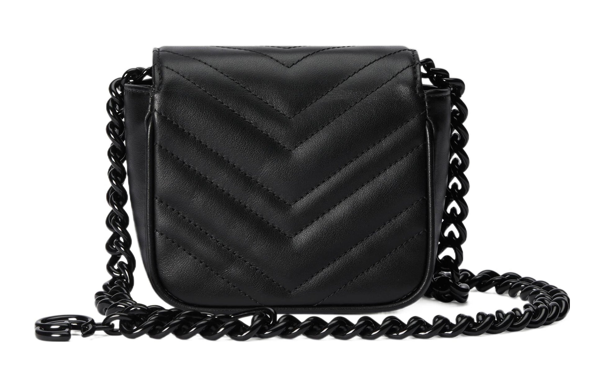 (WMNS) Gucci GG Marmont Belt Bag 'Black' 739599-UM8KV-1000