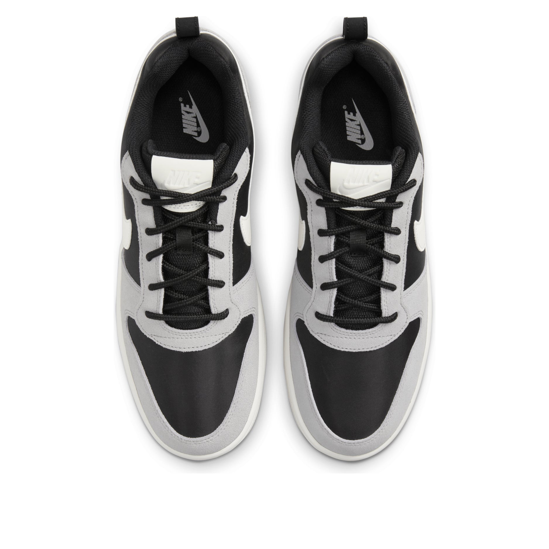 Nike Court Borough Low Premium 'Black Grey Sail' 844881-005