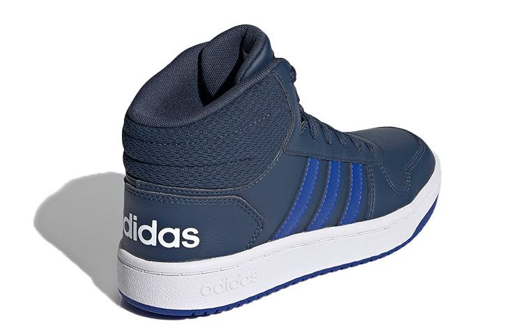 (GS) adidas adidas Hoops 2.0 Mid J 'Crew Navy' FY7011