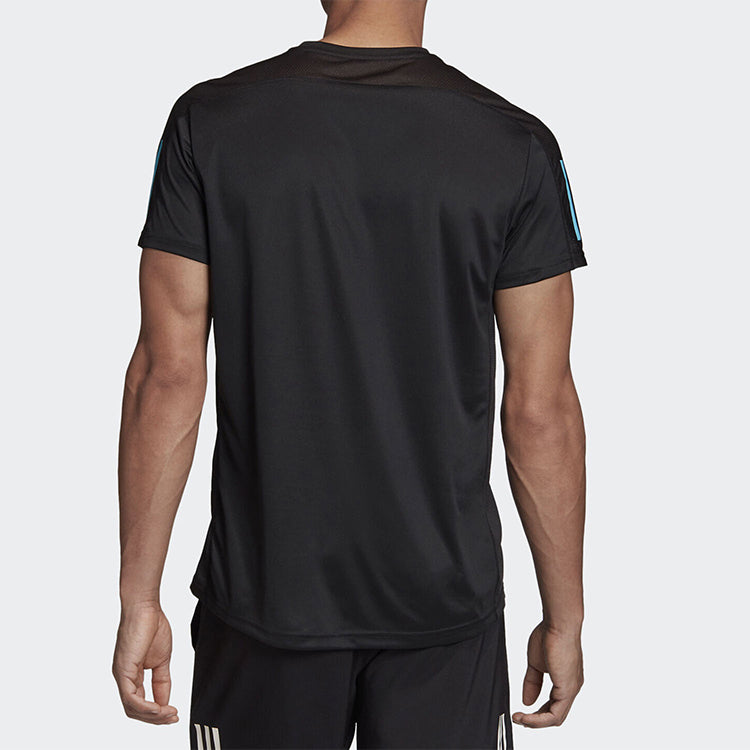 adidas OWN The Run Tee Running Sports Short Sleeve Black FT1428