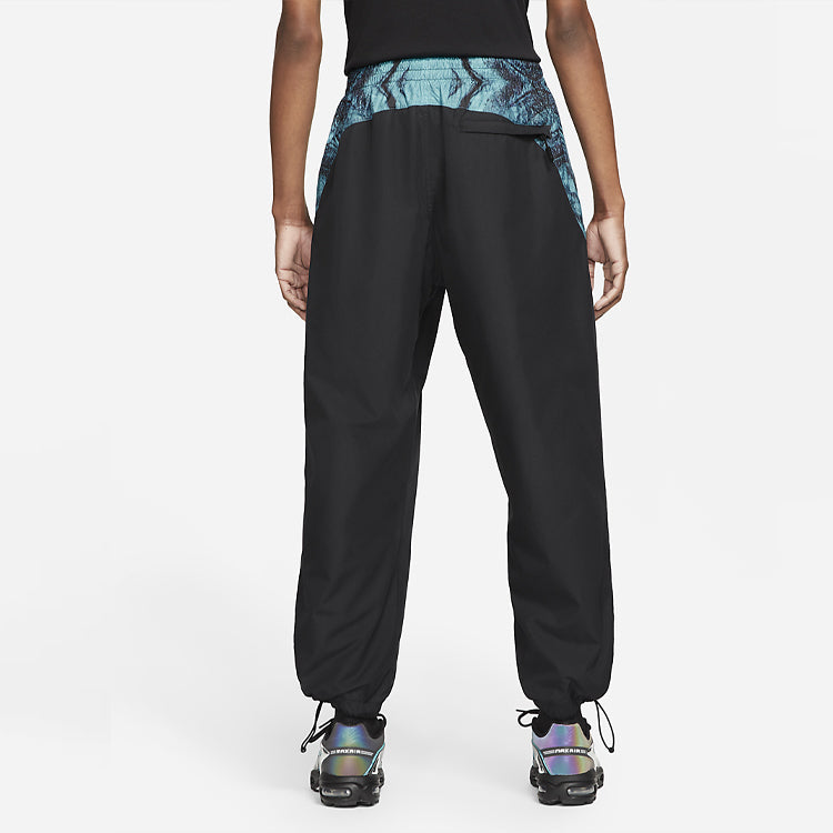 Nike x Skepta Crossover Printing waterproof Sports Pants US Edition Black CU9762-010