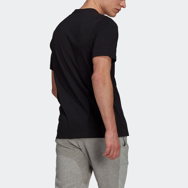 adidas Tarot Bos M Printing Sports Round Neck Short Sleeve Black GQ8310