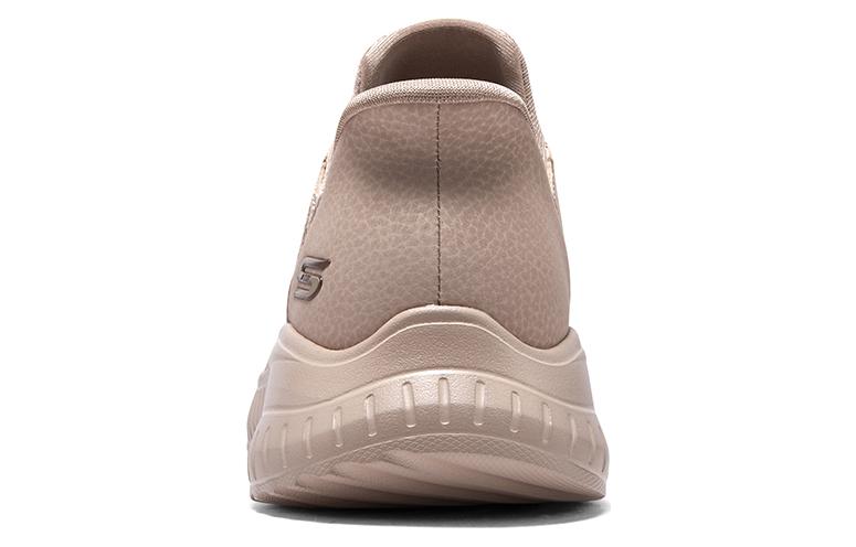 (WMNS) Skechers Slip-ins Bobs Sport Squad Chaos 'Wonder Mauve' 117500-TAN