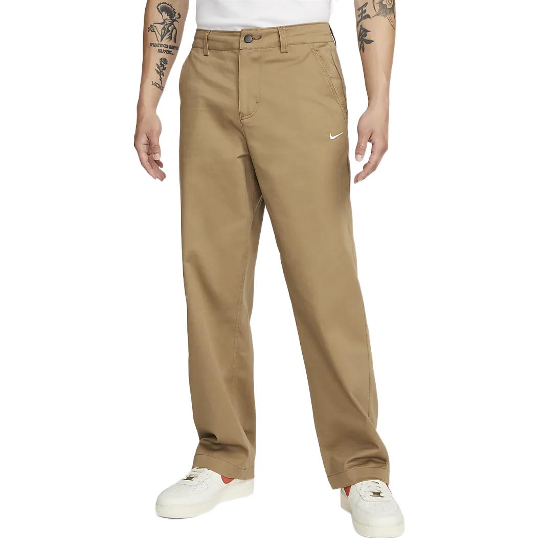 Nike Life Unlined Cotton Chino Pants 'Olive' DX6028-326