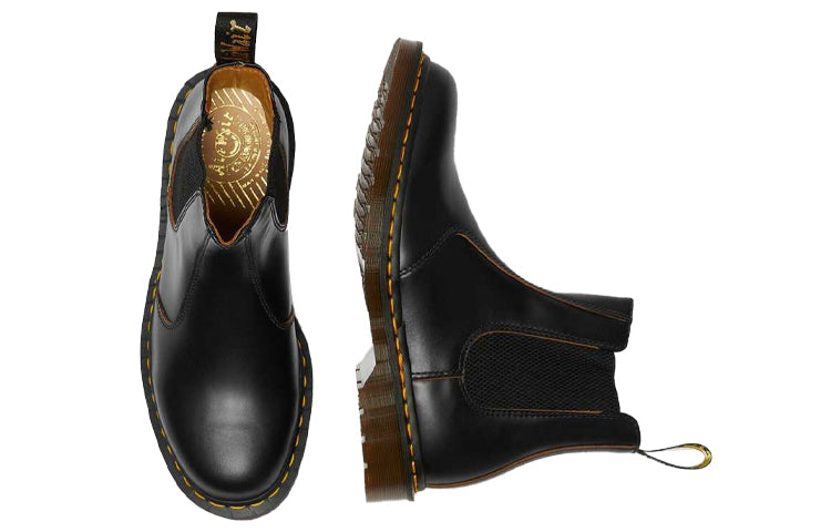 Dr. Martens 2976 Vintage Made In England Chelsea Boots 'Quilon - Black' 25747001