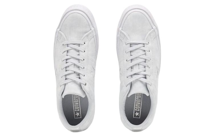 Converse One Star Low Tops Retro Skateboarding Shoes Unisex Light Blue 159710C