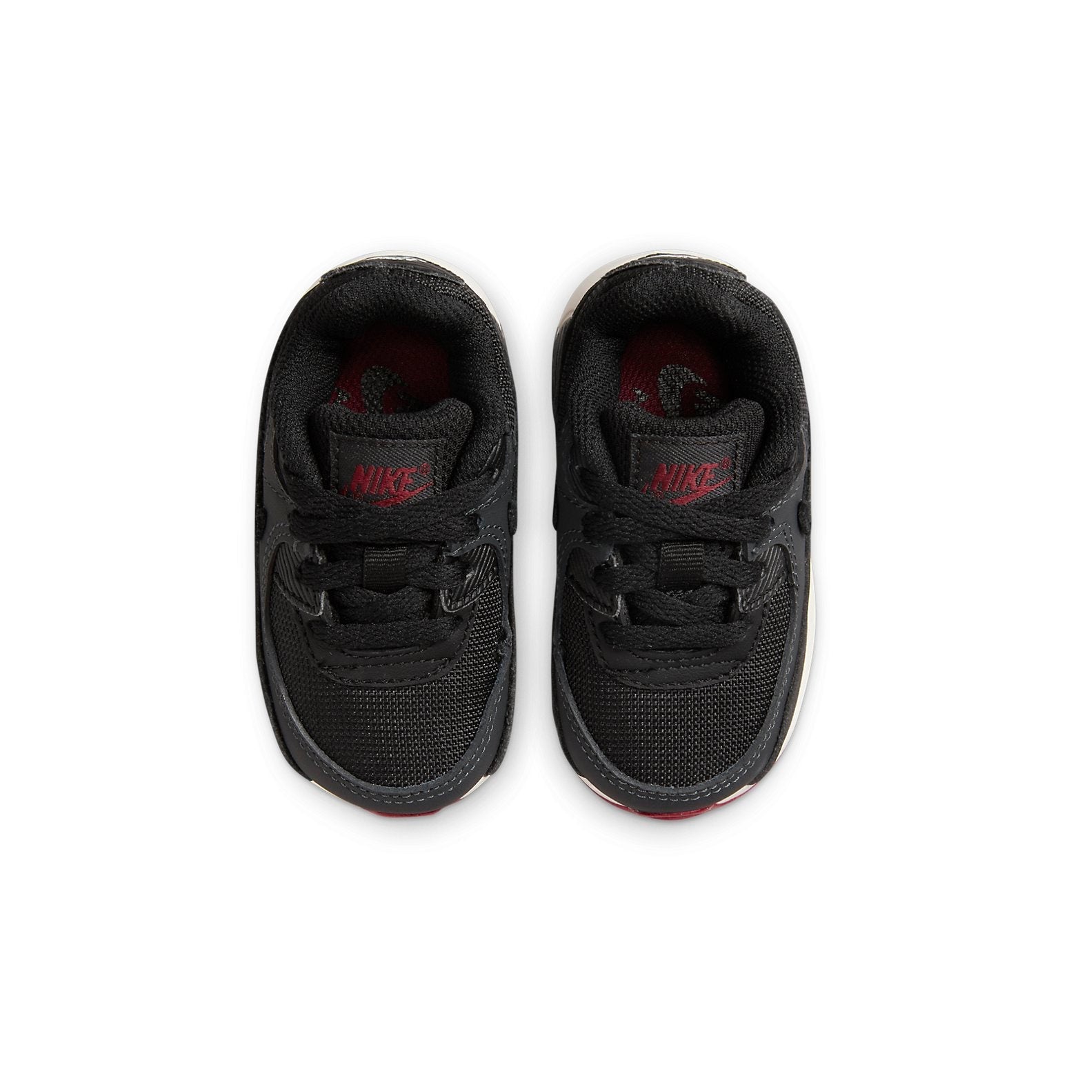 (TD) Nike Air Max 90 Leather 'Black Team Red' CD6868-022