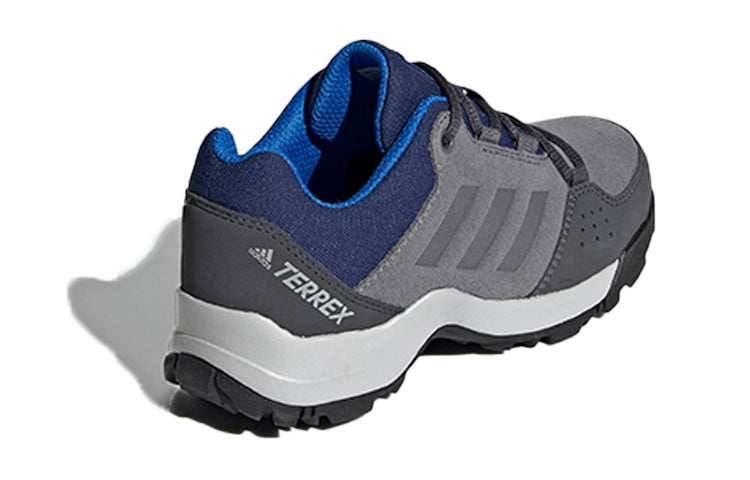 (GS) adidas Terrex Hyperhiker Low Leather Hiking K 'Grey Blue' EF2535