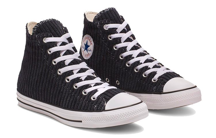 Converse Chuck Taylor All Star Wide Wale Cord High Top 'Black White' 165146C