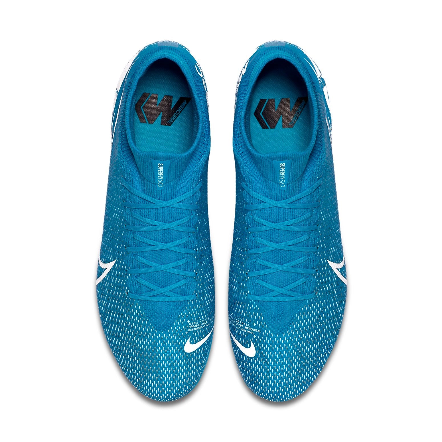 Nike Mercurial Superfly 7 13 Pro AG 'Blue Hero  Obsidian  White' AT7893-414