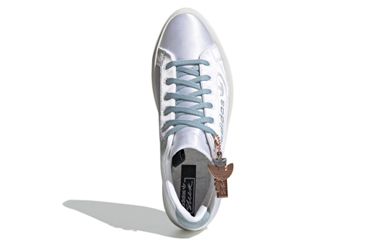 (WMNS) adidas Sleek Super 'Cloud White Silver'' EG6770