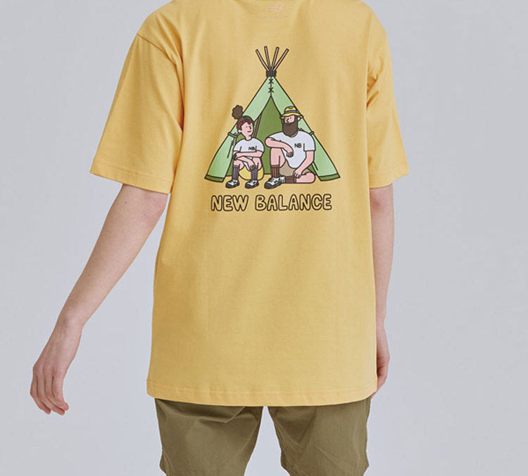 New Balance x Jeon Hwangil Unisex Tee Yellow NBNEA2L233-30