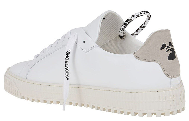 Off-White Low Top Sneakers White/Blue OMIA177E20LEA0010145