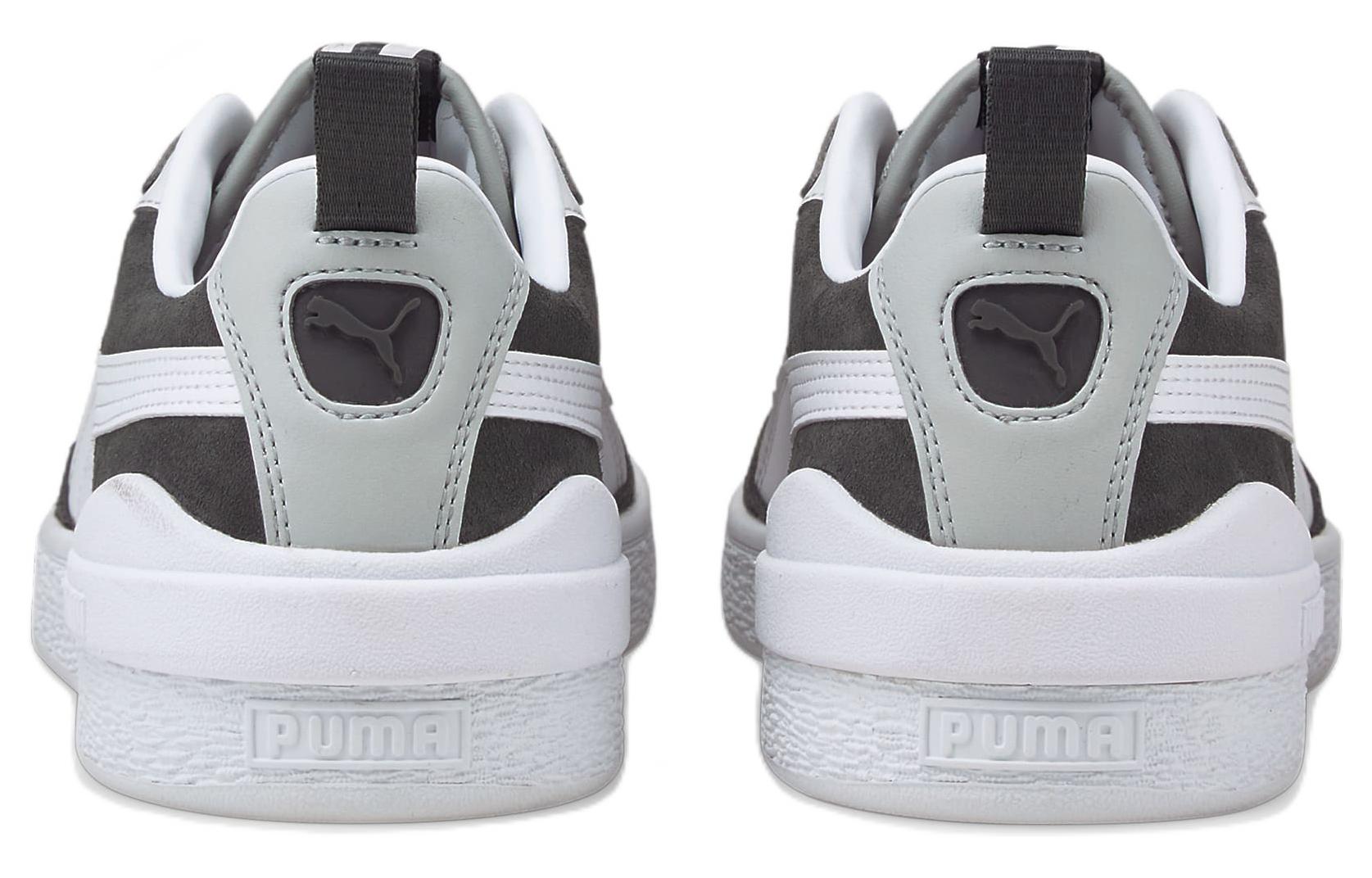 PUMA Suede Block Wt Foam Strip 2 'Black White Gray' 383895-01