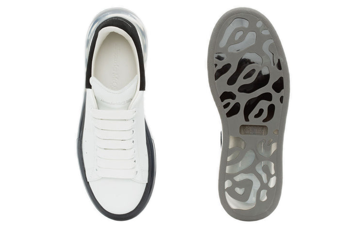 (WMNS) Alexander McQueen Oversized Sneaker 'Black Sole Black' 611698WHX9V9061