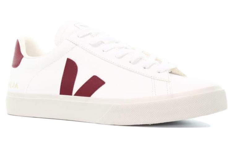 Veja Campo Leather Lace-Up 'White Marsala' CP051371