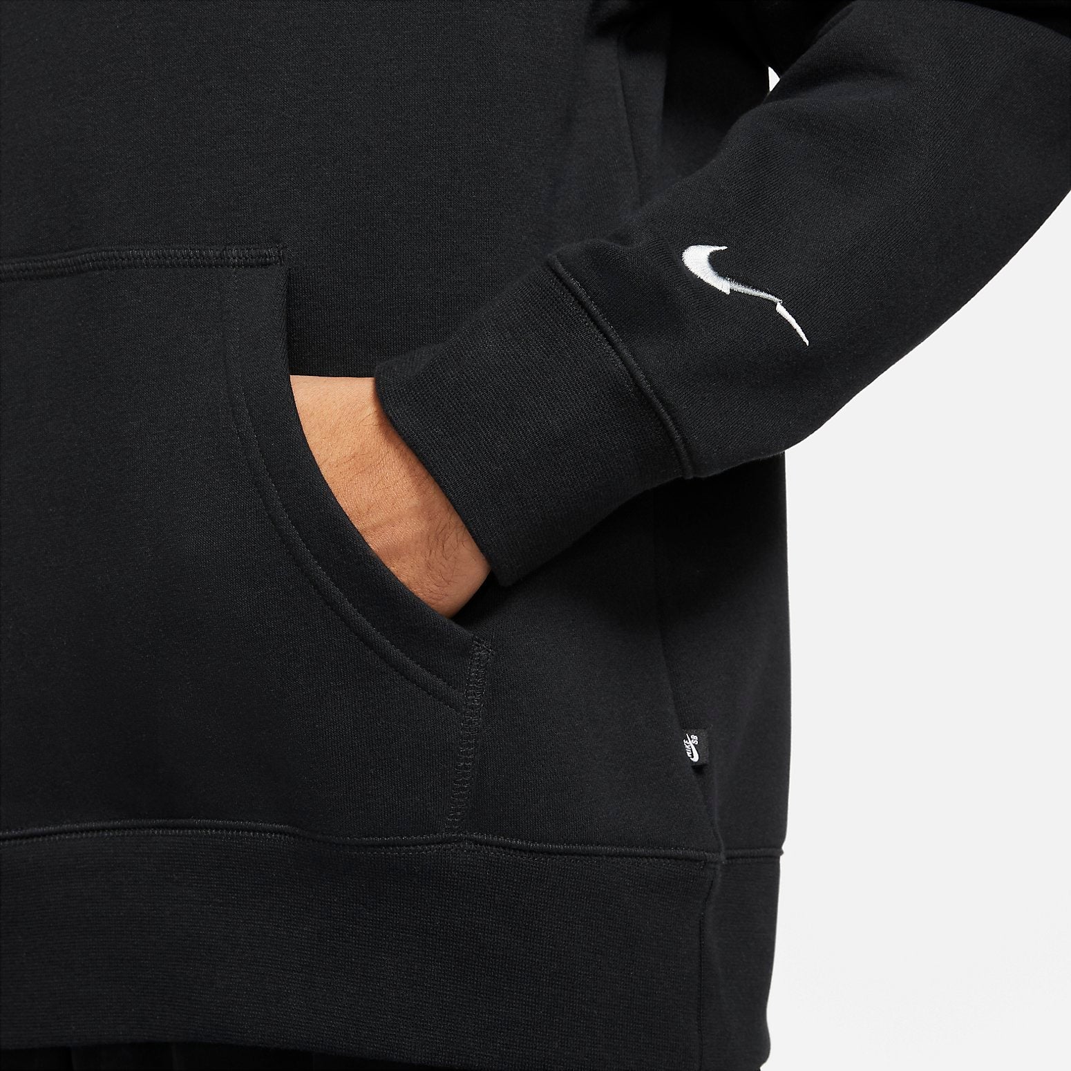 Nike SB Mosaic Premium Fleece Pullover Hoodie 'Black' DH4683-010