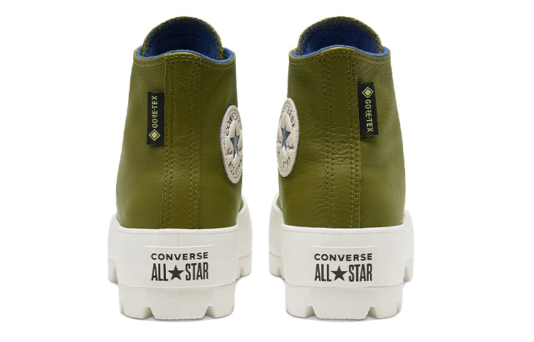 (WMNS) Converse Chuck Taylor All Star Lugged Winter High GTX 'Dark Moss' 568764C