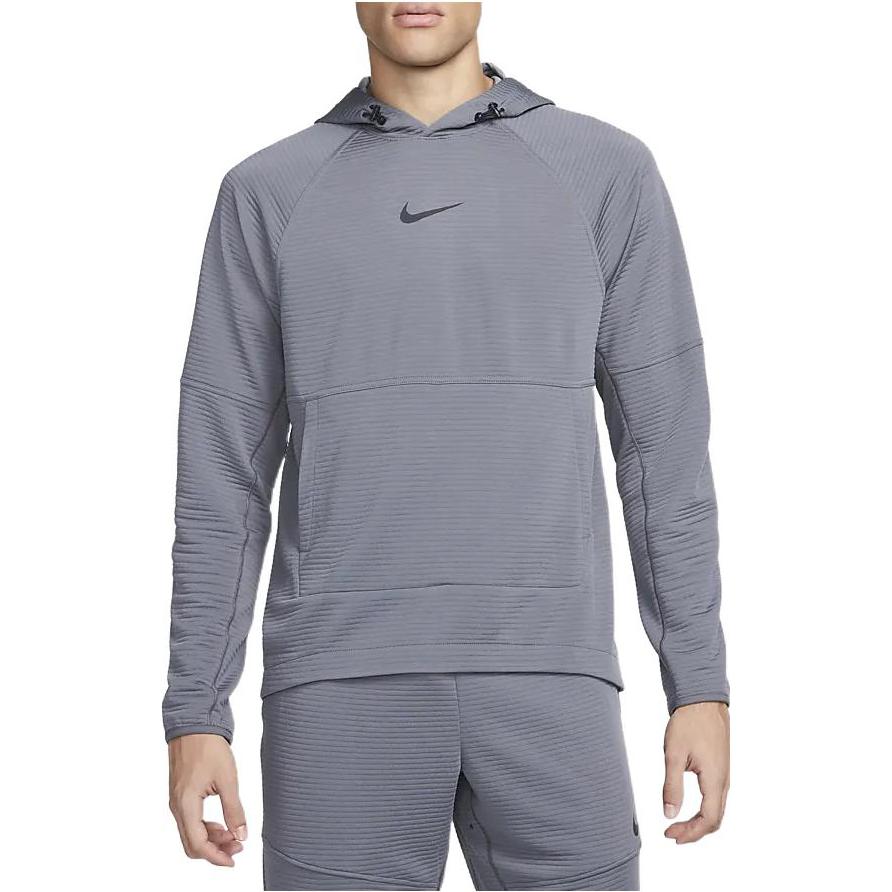Nike Pro Dri-FIT Fleece Fitness Pullover 'Grey' DV9821-068