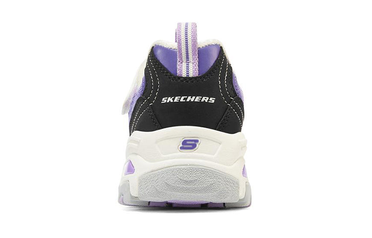 (GS) Skechers D'Lites 'Purple White Black' 302524L-PUR