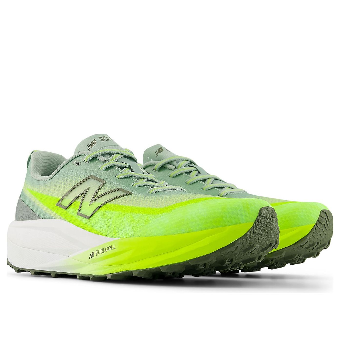 New Balance FuelCell SuperComp Trail v2 'Alkaline Green Dark Olivine' MTRX5C9