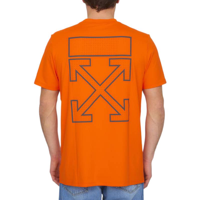 Off-White Other Materials T-shirt 'Orange' OMVA025S23FAB0012001