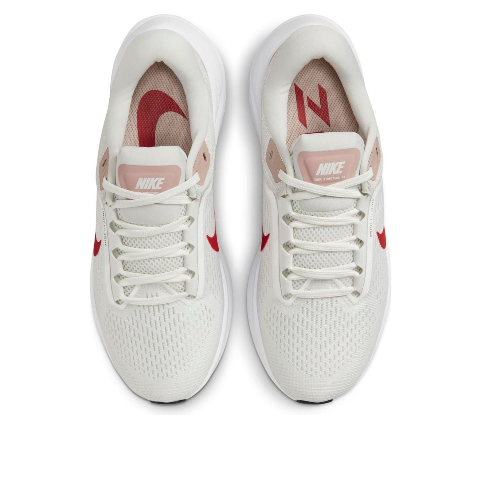 (WMNS) Nike Air Zoom Structure 24 Low 'White Red' DA8570-104