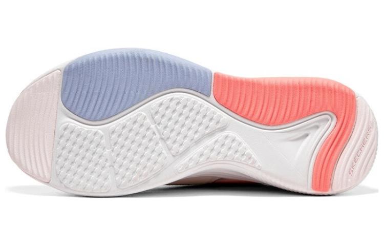 (WMNS) Skechers D'lux Fitness 'White Orange' 149899-LPMT
