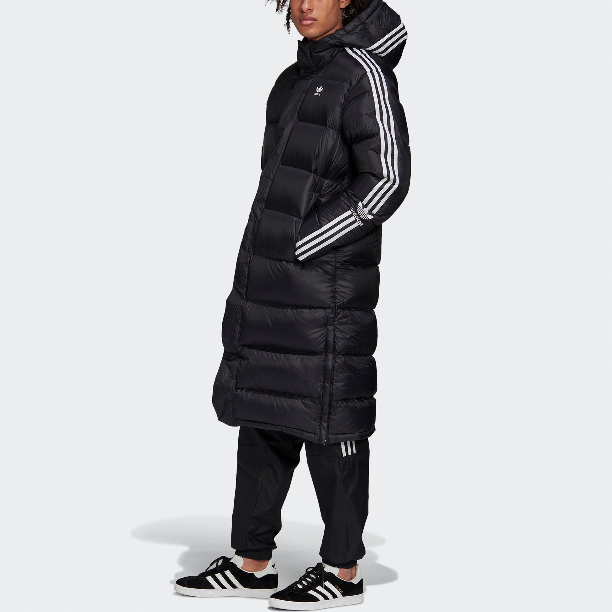 adidas originals Long Down Jacket Fl0007 Black FL0007