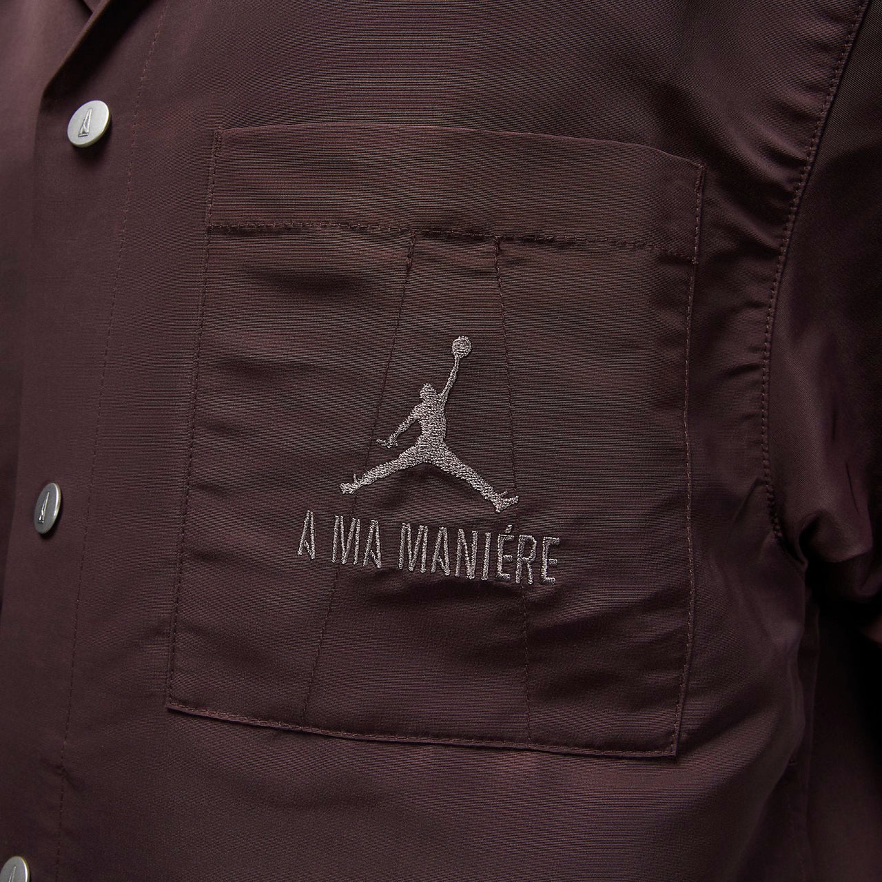Air Jordan x A Ma Maniere T-Shirt Asia Sizing 'Mahogany' DV7461-263
