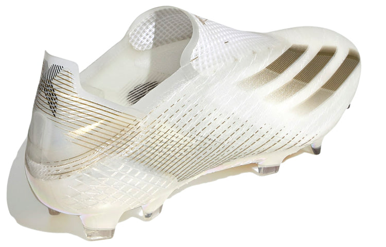 adidas X Ghosted+ FG 'White Metallic Gold Melange' EG8249