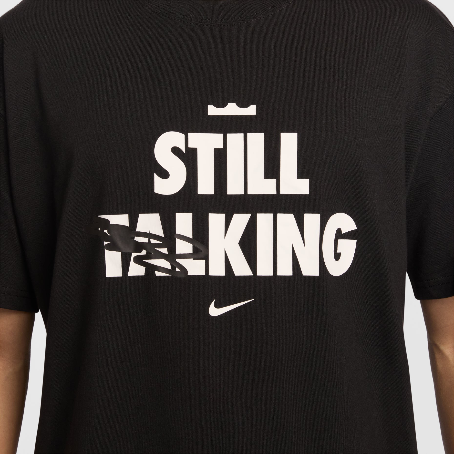 Nike LeBron T-Shirt 'Shut Up and Dribble' IH8584-045