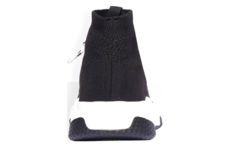 (WMNS) Balenciaga Speed 1.0 Lace Up Sneakers 'Black White' 587284W17021015