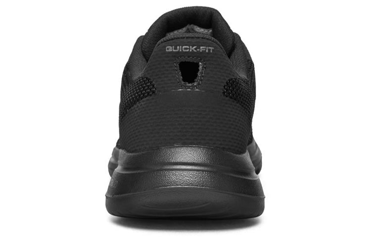 (WMNS) Skechers Go Walk 5 Leather Shoes Black 15902-BBK