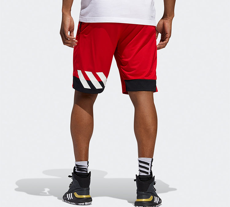 adidas C365 Short Basketball Shorts For Men Light-Red ED8389