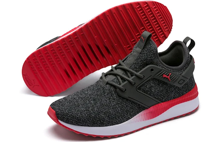 PUMA Pacer Next Excel VariKnit Sneakers Black/Red 369121-03