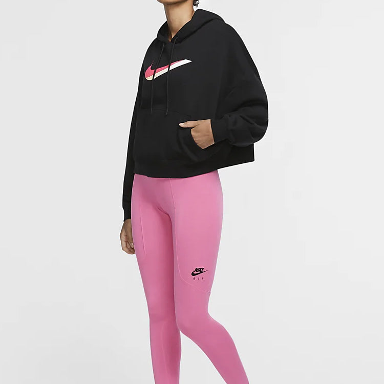 Nike Sportswear Icon Clash Fleece Hoodie 'Black' CU5109-010