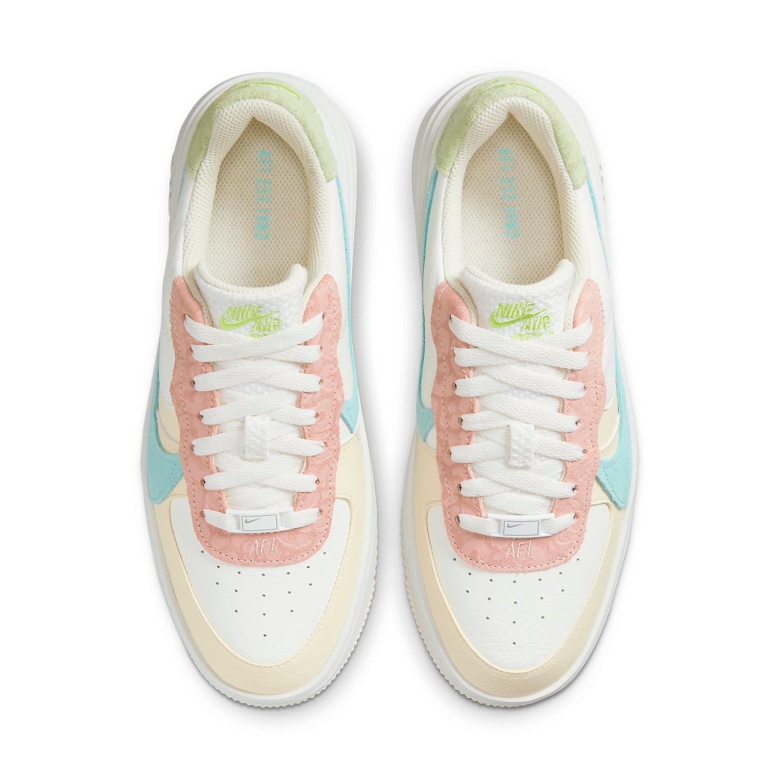 (WMNS) Nike Air Force 1 PLT.AF.ORM 'Pastel Leopard' DX2671-100