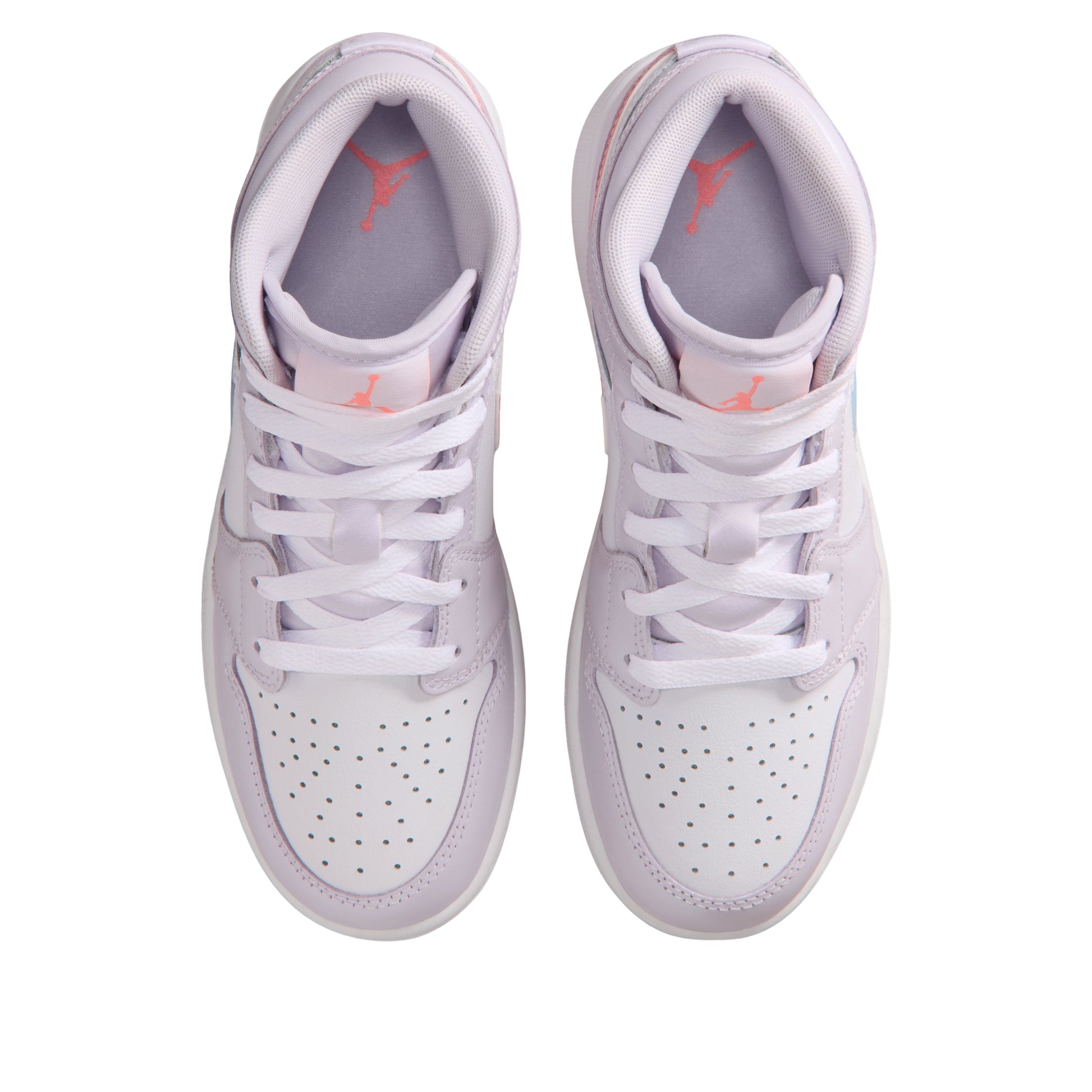 (GS) Air Jordan 1 Mid 'Barely Grape White' IM4419-500