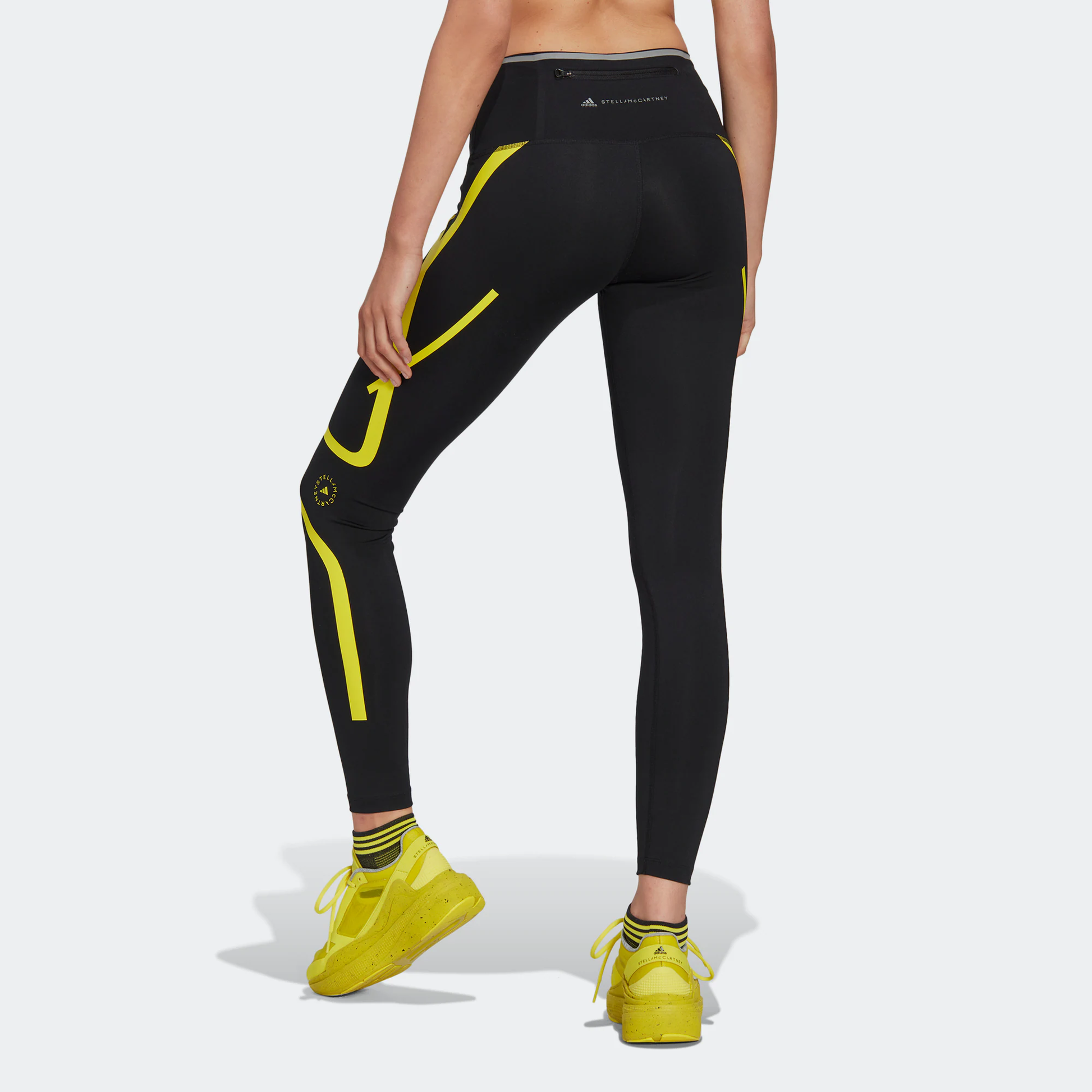 (WMNS) adidas by Stella McCartney TruePace Running Leggings Asia Sizing 'Black' HI6136