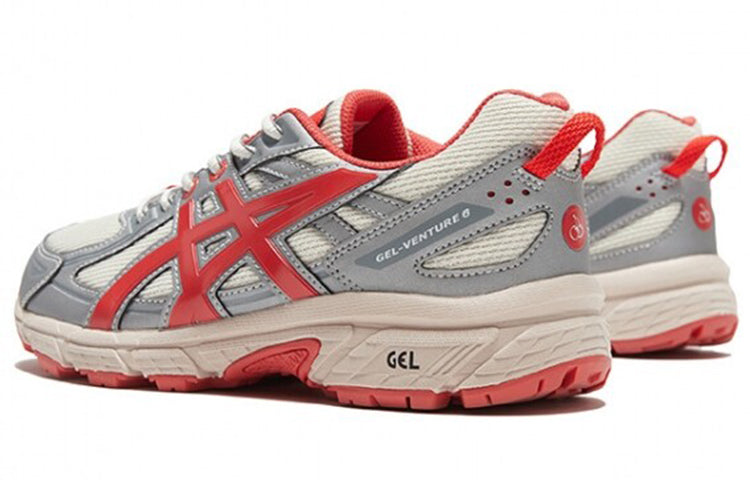 (WMNS) ASICS Gel-Venture 6 x Kirsh 'Grey Red' 1202A263-200