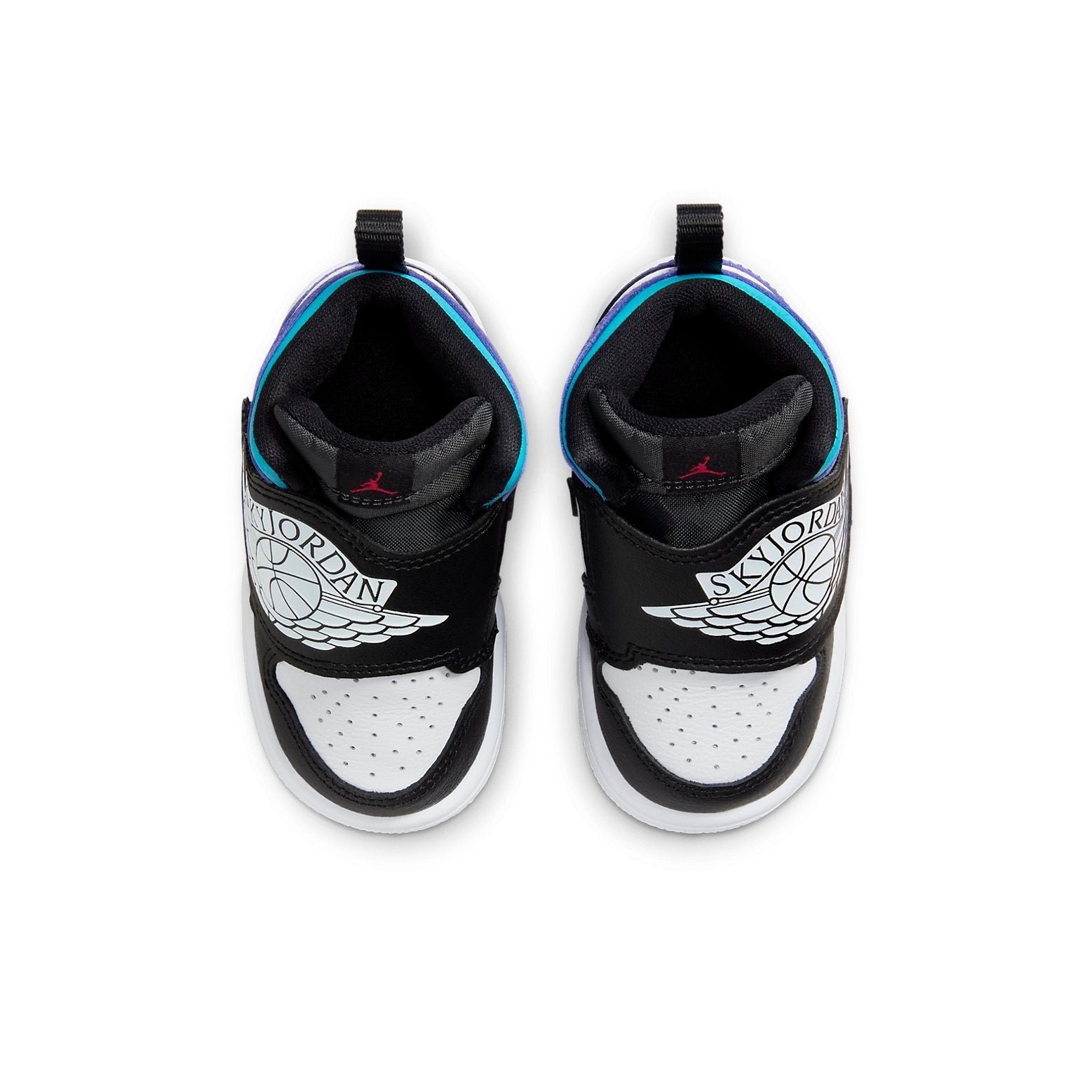 (TD) Jordan Air Jordan 1 Sky 'Black White Blue' BQ7196-154
