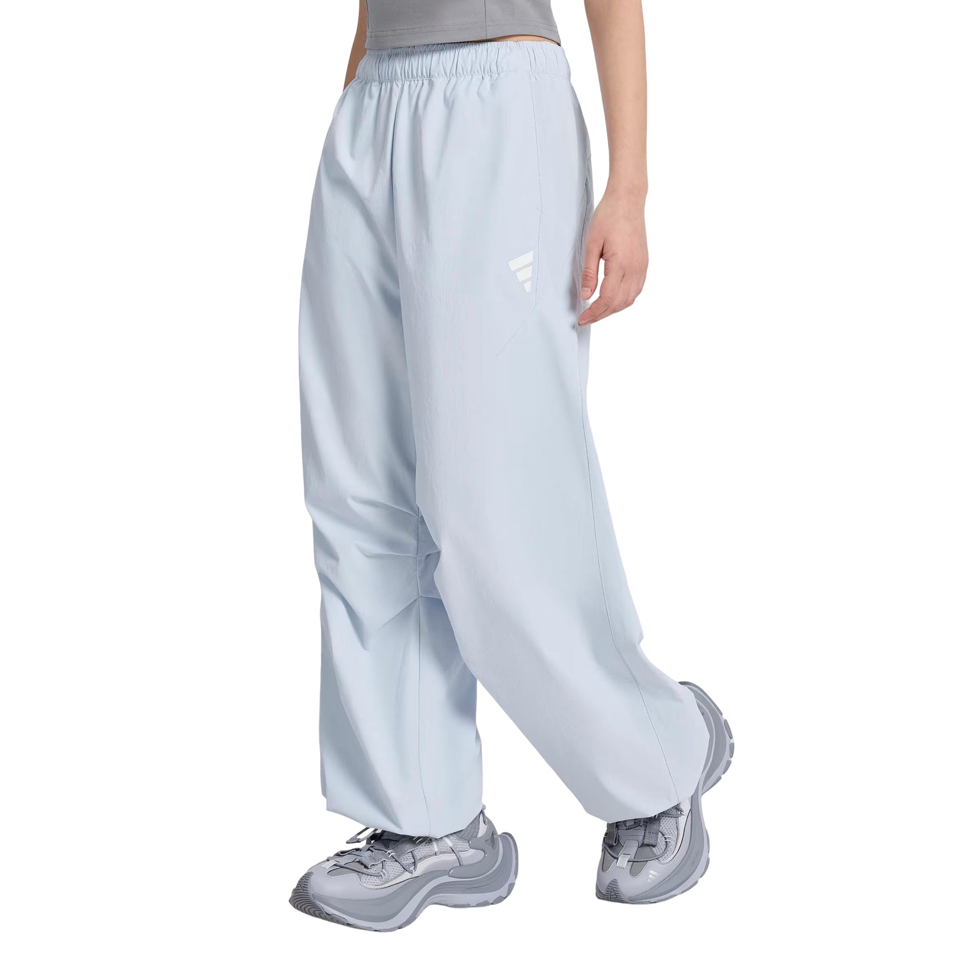 (WMNS) adidas Future Style Woven Pants Asia Sizing 'Halo Blue' KS2737