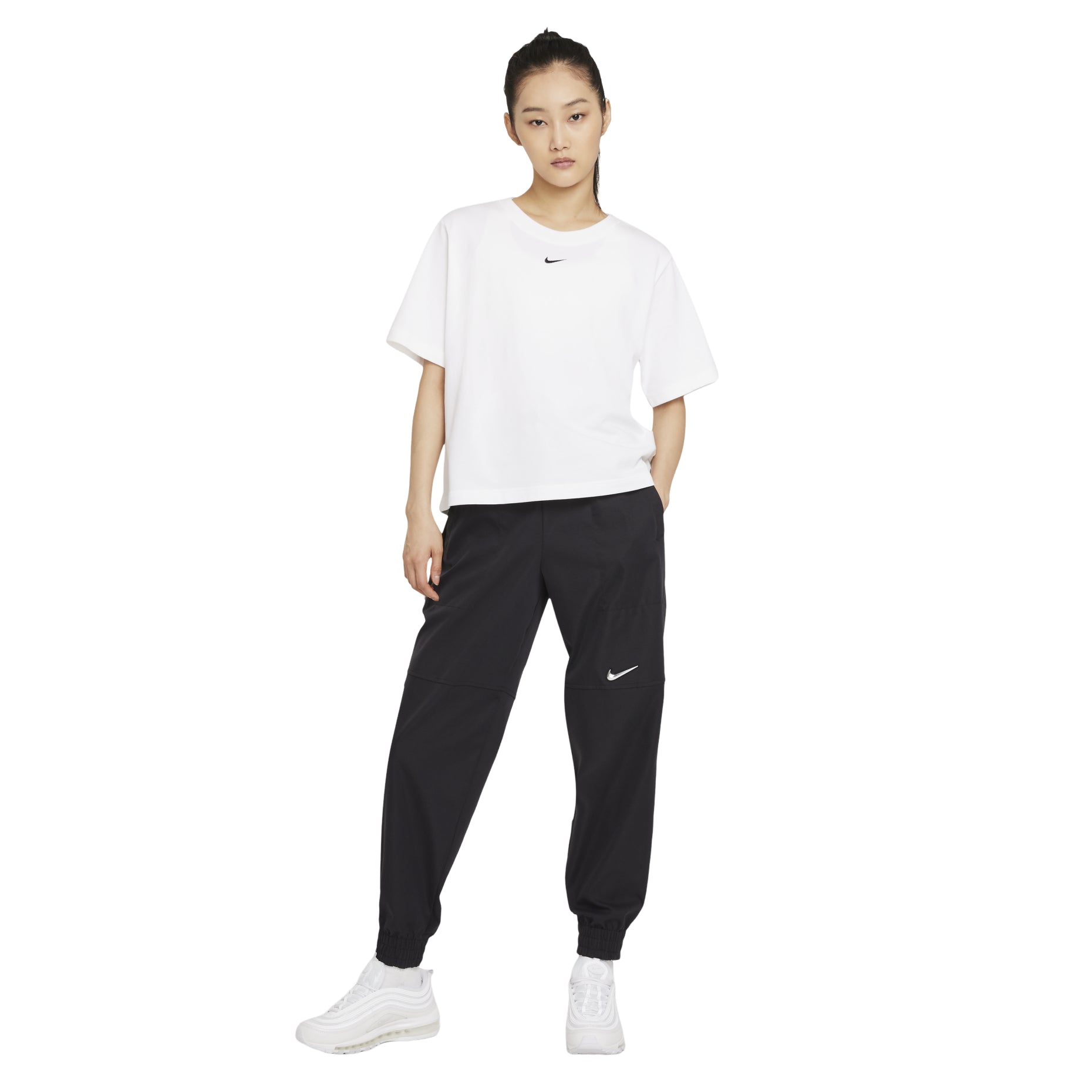(WMNS) Nike Sportswear Essential Oversized T-Shirt 'Black' DD1238-100
