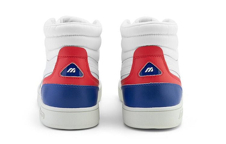 Mizuno Court Lite Mid 'White Red Blue' D1GH212802