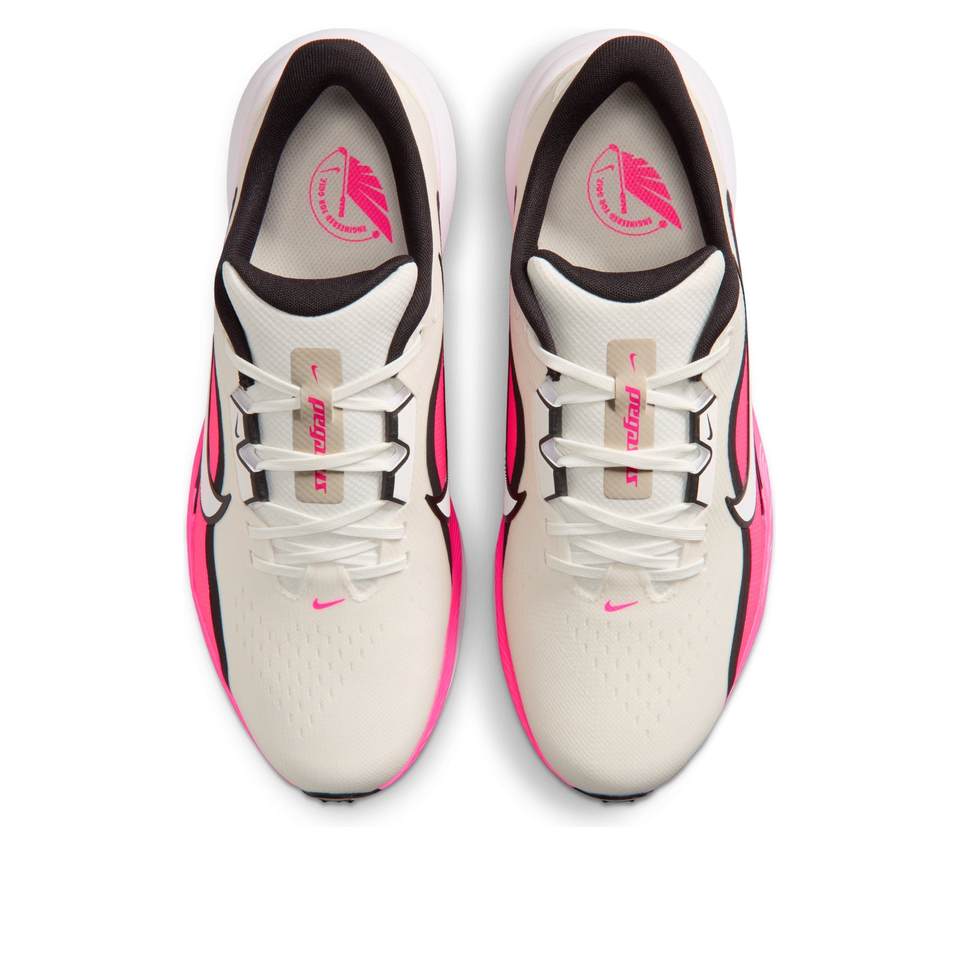 Nike Pegasus 1 Golf 'Sail Black Hyper Pink' IO3695-100