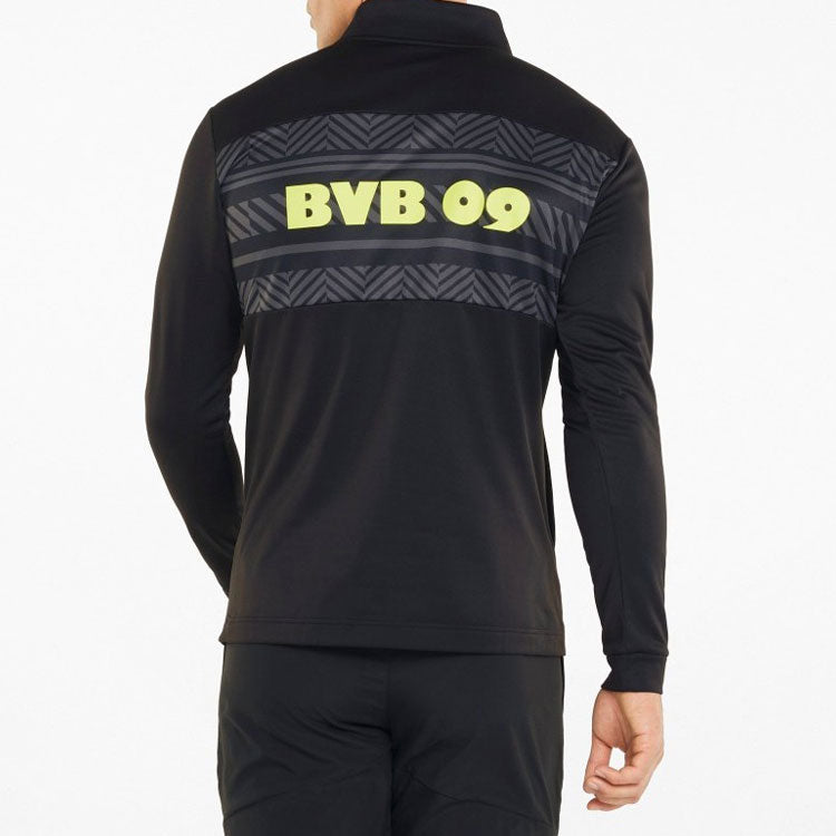 PUMA Borussia Dortmund 21 22 Pre Match Drill Top 'Black' 765019-05