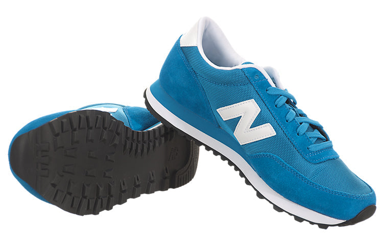 New Balance 501 Series Breathable Wear-resistant Non-Slip Low Tops Retro Blue ML501BBL