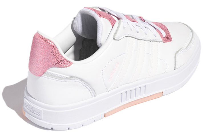 (WMNS) adidas neo Courtmaster For White/Pink FY8661